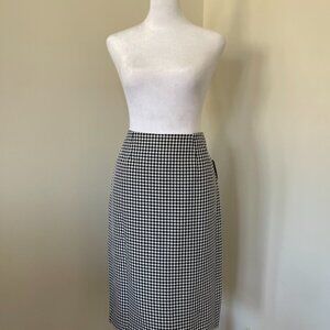 Kasper Dog Tooth skirt